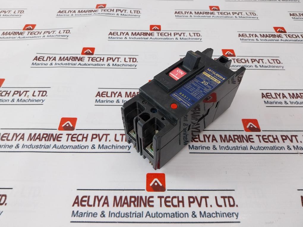 Mitsubishi Electric Nf50-ss No-fuse Circuit Breaker 220V 20 A