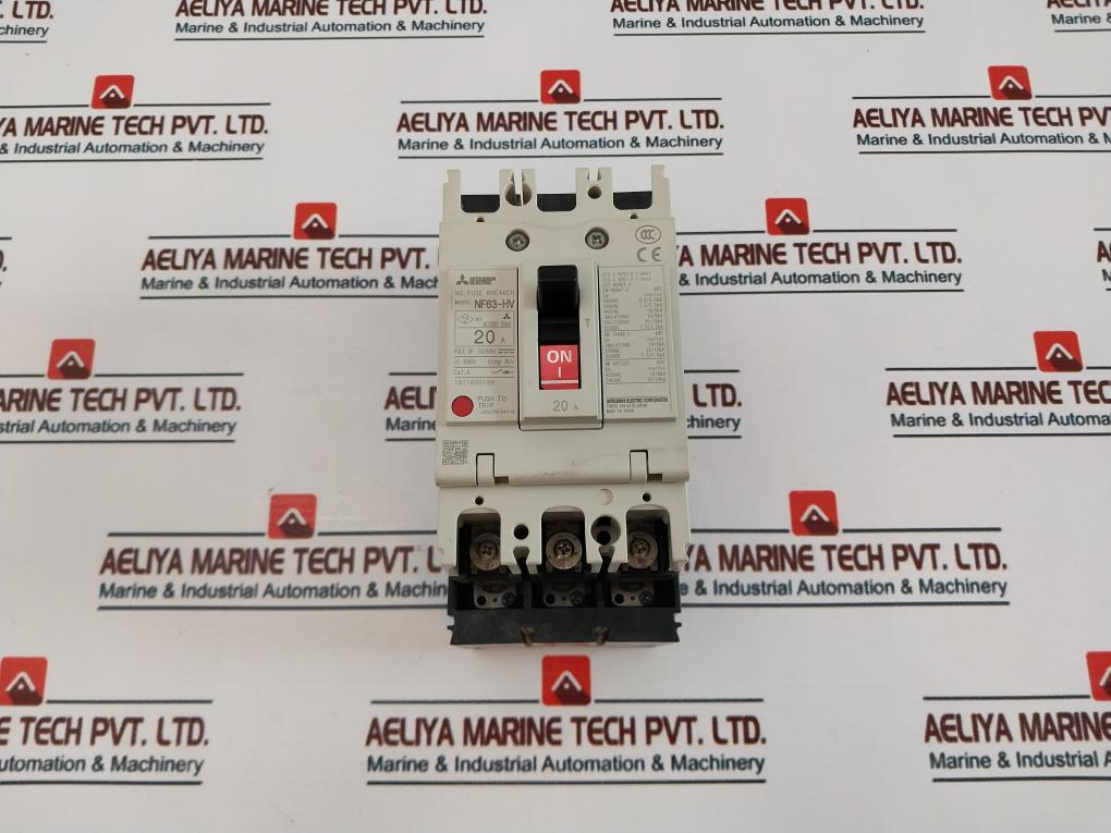 Mitsubishi Electric NF63-HV 3 Pole No-fuse Circuit Breaker 20A