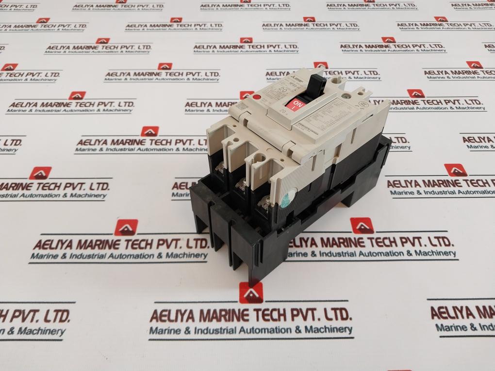 Mitsubishi Electric NF63-HV 3 Pole No-fuse Circuit Breaker 20A