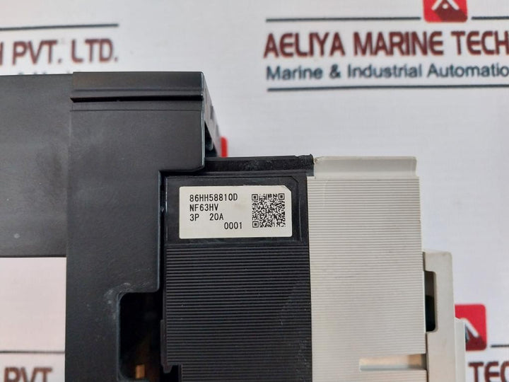 Mitsubishi Electric NF63-HV 3 Pole No-fuse Circuit Breaker 20A