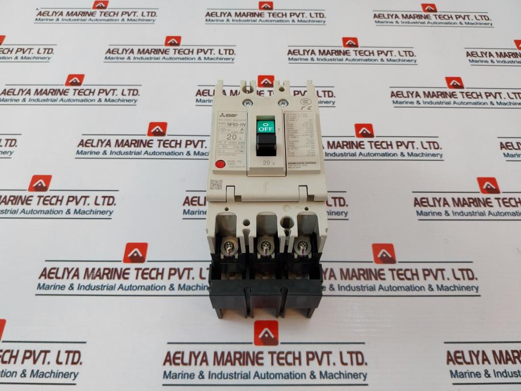 Mitsubishi Electric Nf63-hv No-fuse Breaker 20A 690V