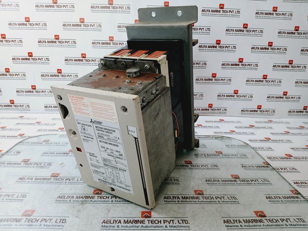 Mitsubishi Electric Nf630-rew, 3P Motor Operator Control Circuit No Fuse Breaker