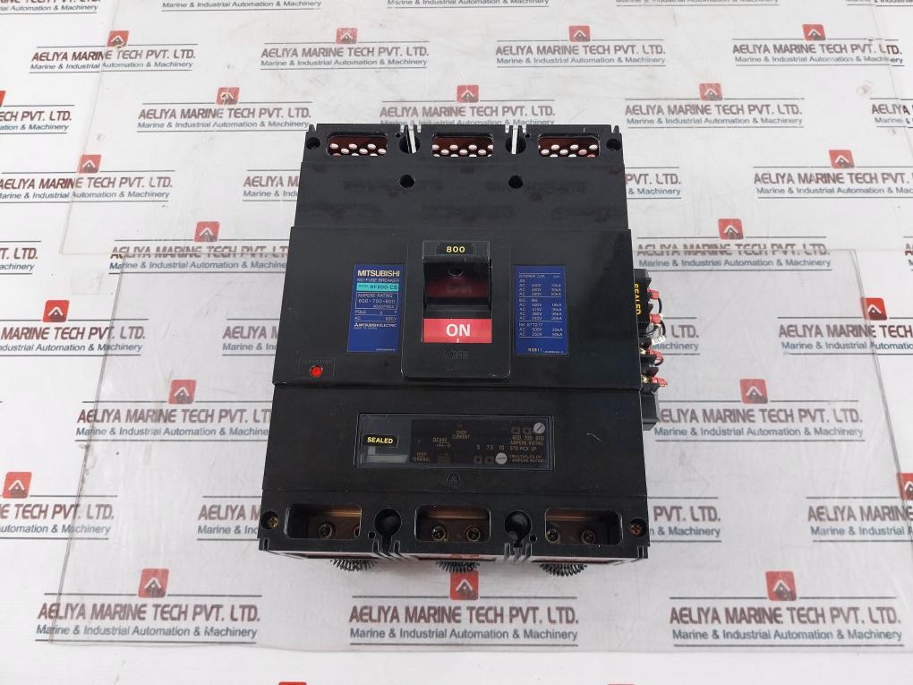 Mitsubishi Electric Nf800-cs No-fuse Breaker Uvt-mc 600-700-800A Ac 600V