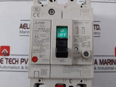 Mitsubishi Electric Nv63-cv Earth Leakage Circuit Breaker 7.5 Ka 50/60Hz 40C