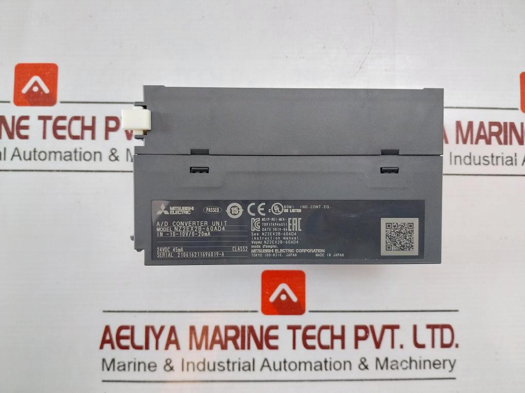 Mitsubishi Electric Nz2Ex2B-60Ad4 Remote Analog Input 24Vdc 45Ma 1Wf30619062501