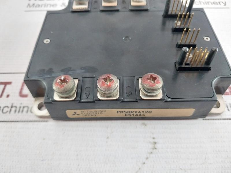 Mitsubishi Electric Pm50Rva120 Igbt Power Module E51Aa4