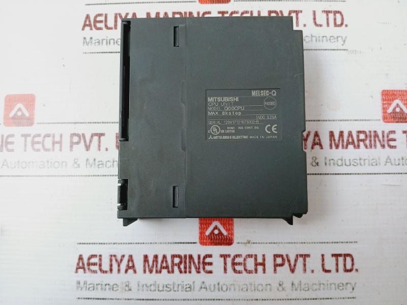 Mitsubishi Electric Q00Cpu Melsec-q Plc Cpu Unit 5Vdc 0.25A