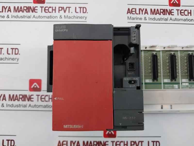 Mitsubishi Electric Q00J Melsec-q Series Cpu Unit Module 8K Step 100-240Vac