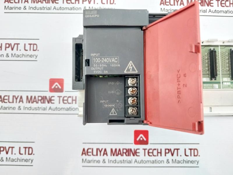 Mitsubishi Electric Q00J Melsec-q Series Cpu Unit Module 8K Step 100-240Vac