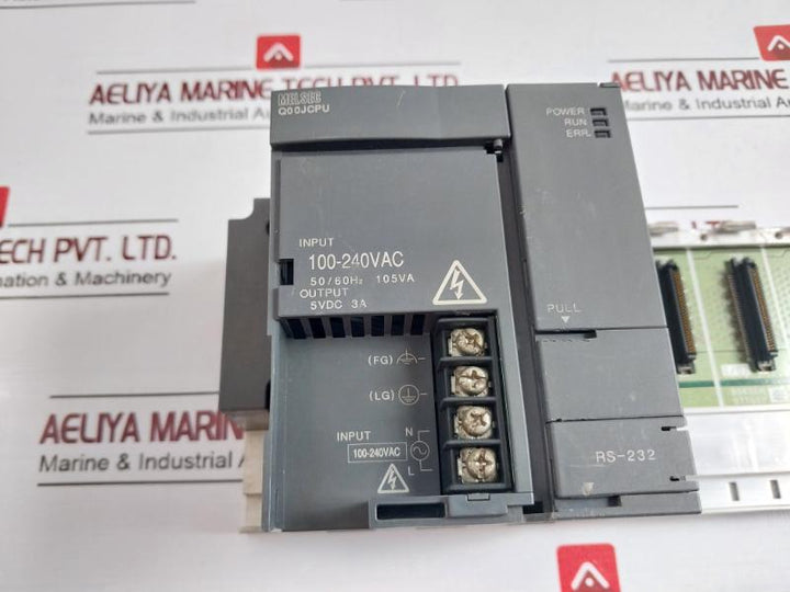 Mitsubishi Electric Q00Jcpu Max 8Kstep Cpu Unit Qy41P Output Module Bd990D999H01