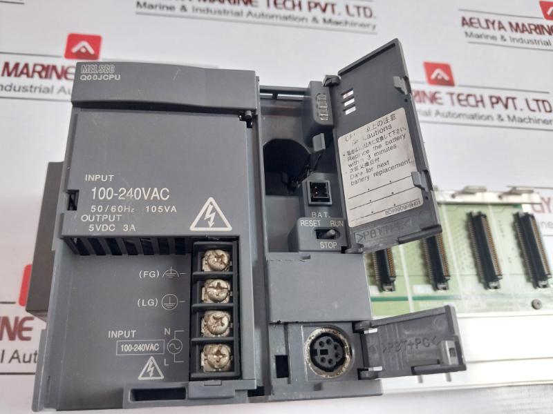 Mitsubishi Electric Q00Jcpu Max 8Kstep Cpu Unit Qy41P Output Module Bd990D999H01
