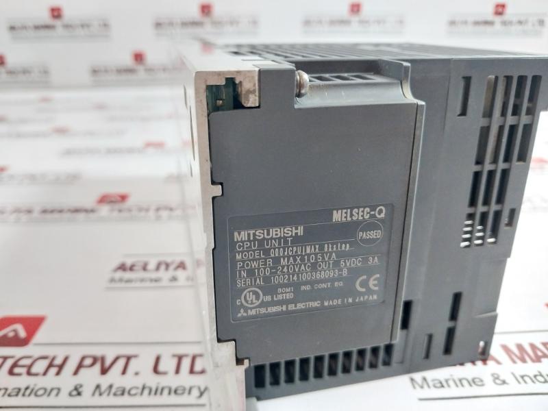 Mitsubishi Electric Q00Jcpu Max 8Kstep Cpu Unit Qy41P Output Module Bd990D999H01