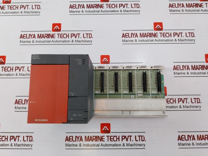 Mitsubishi Electric Q00Jcpu Plc Cpu For Use With Melsec Q Series 100-240Vac