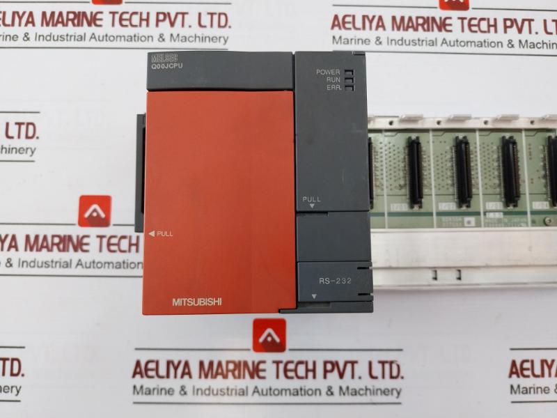 Mitsubishi Electric Q00Jcpu Plc Cpu For Use With Melsec Q Series 100-240Vac