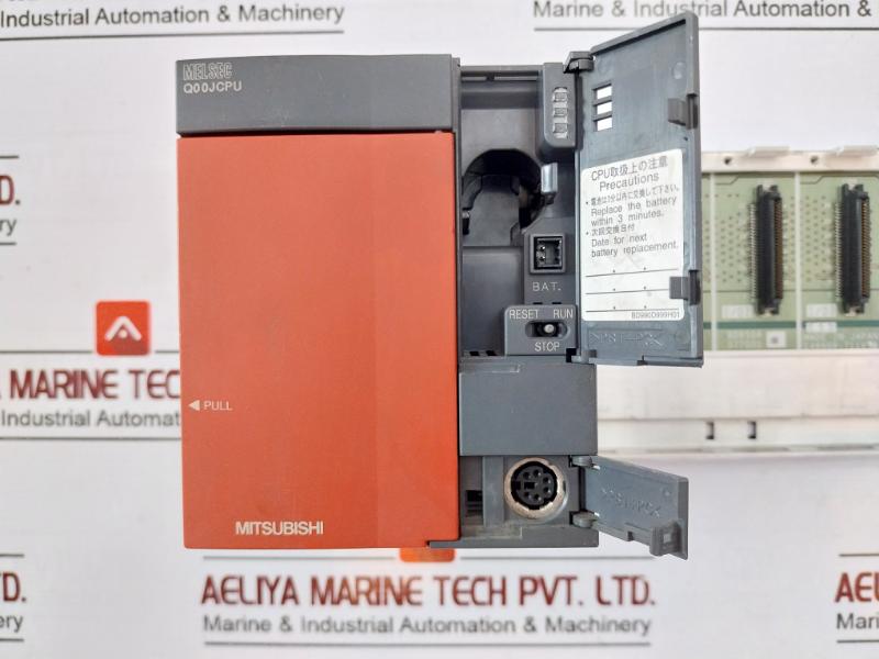 Mitsubishi Electric Q00Jcpu Plc Cpu For Use With Melsec Q Series 100-240Vac