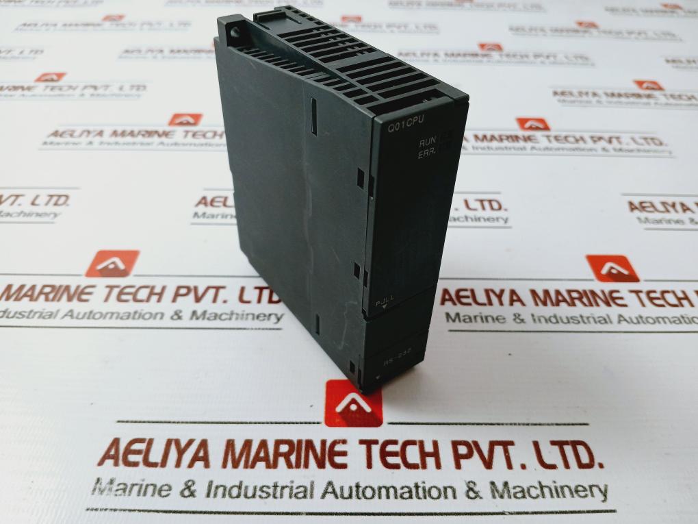 Mitsubishi Electric Q01cpu Cpu Unit Melsec-q 14k Step 5vdc 0.27a