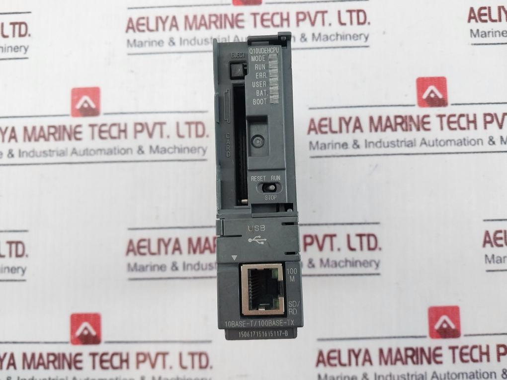 Mitsubishi Electric Q10Udehcpu Melsec-q Plc Cpu Unit 10Base-t/100Base-tx