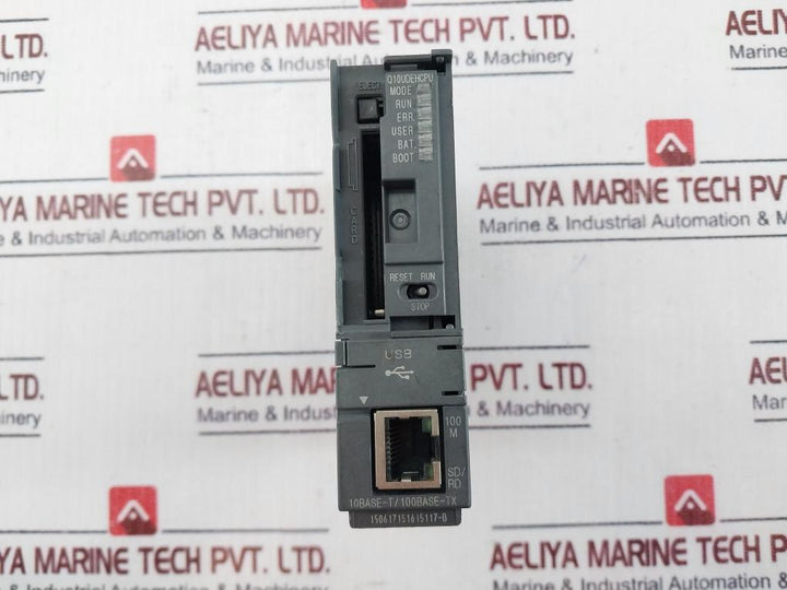 Mitsubishi Electric Q10Udehcpu Melsec-q Plc Cpu Unit 10Base-t/100Base-tx