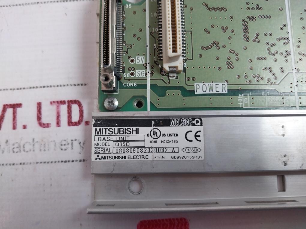 Mitsubishi Electric Q35b Base Unit E46669-711v