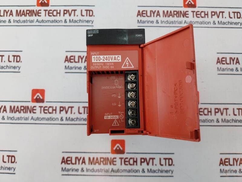 Mitsubishi Electric Q61P Plc Q Series Power Supply Unit 100-240Vac