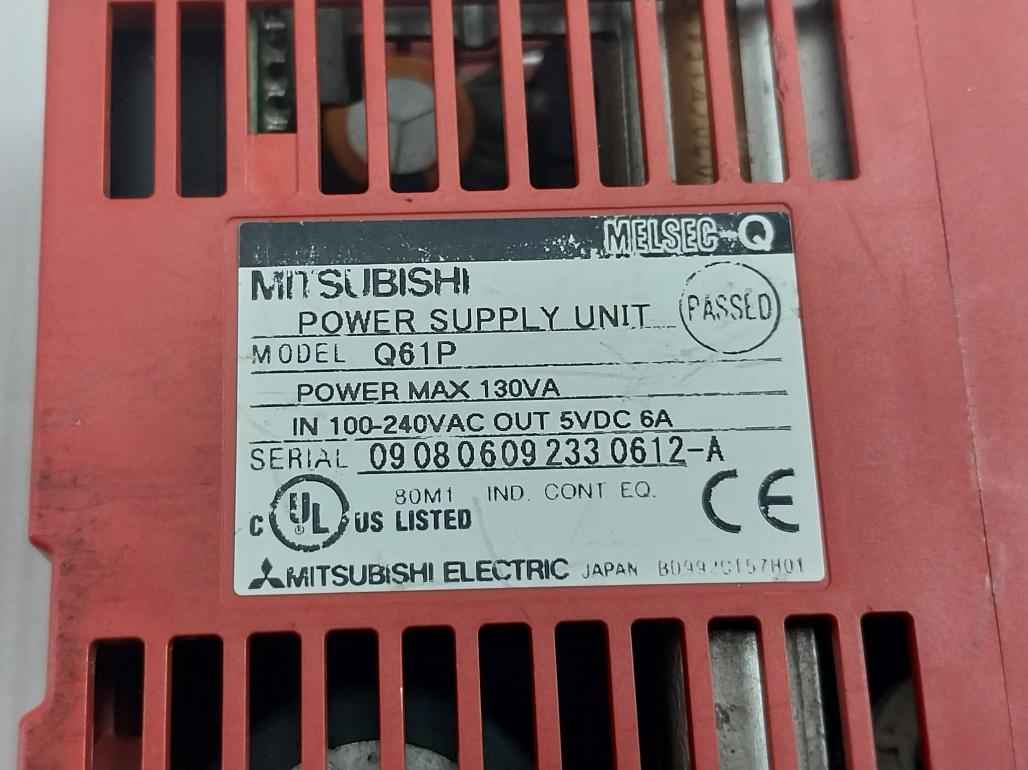 Mitsubishi Electric Q61p Power Supply Unit 50/60hz