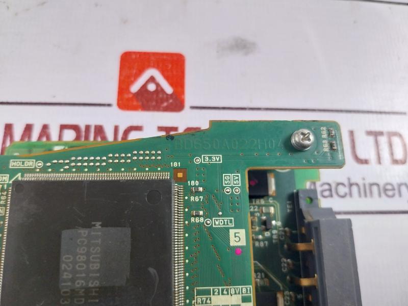Mitsubishi Electric Q624Dan-a Input/Output Printed Circuit Board 3 94V-0