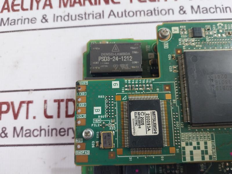Mitsubishi Electric Q624Dan-a Input/Output Printed Circuit Board 3 94V-0