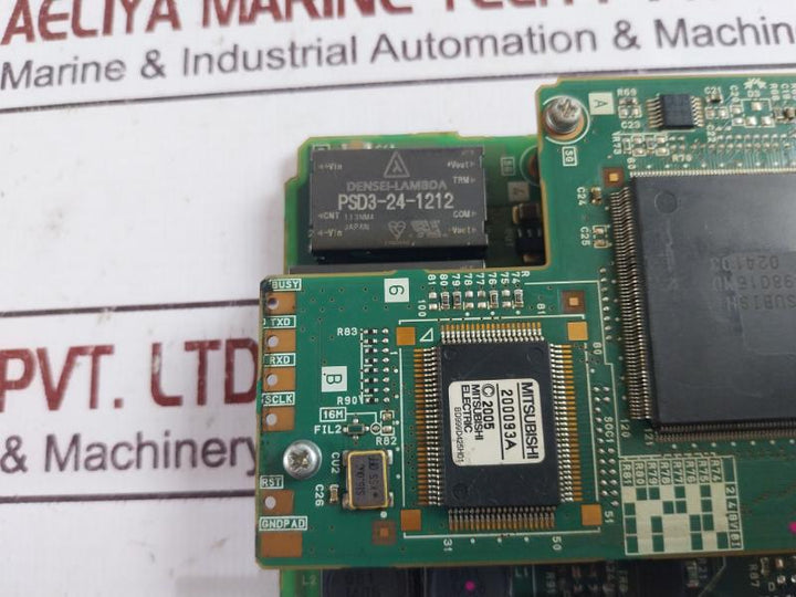 Mitsubishi Electric Q624Dan-a Input/Output Printed Circuit Board 3 94V-0