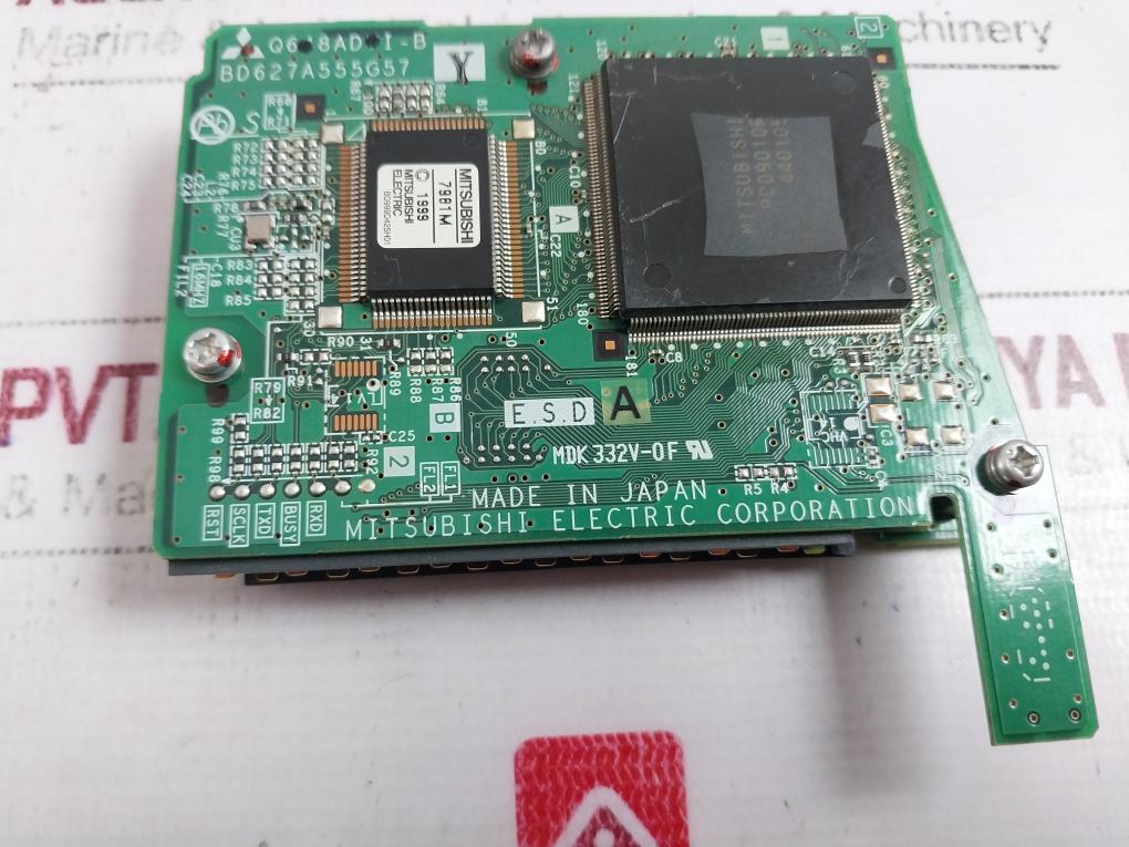 Mitsubishi Electric Q648Advi-b Pc Board Module Mdk 332V-0F