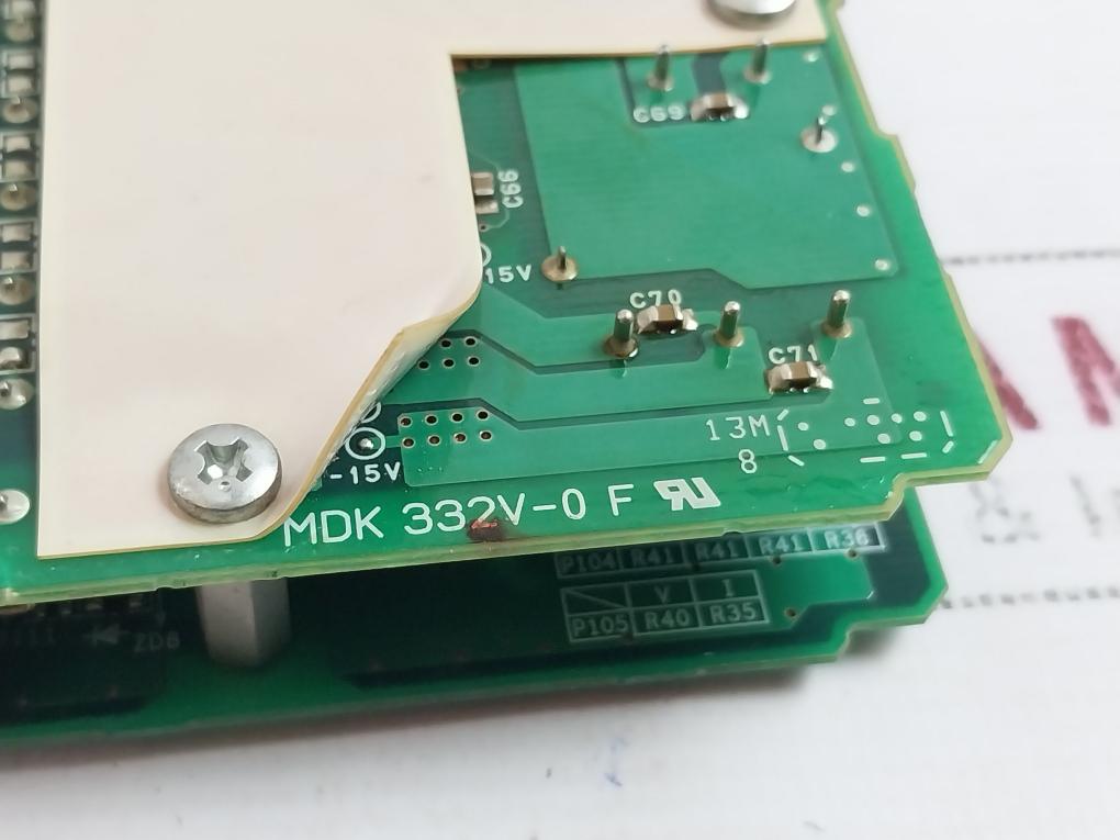 Mitsubishi Electric Q648Advi-b Pc Board Module Mdk 332V-0F