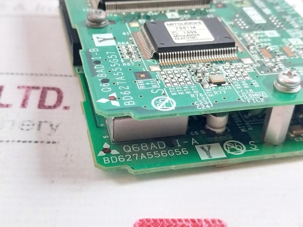 Mitsubishi Electric Q648Advi-b Pc Board Module Mdk 332V-0F