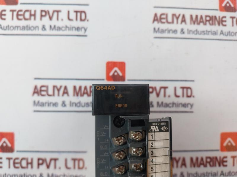 Mitsubishi Electric Q64Ad Plc Q Series 4 Channel Analog Input Module