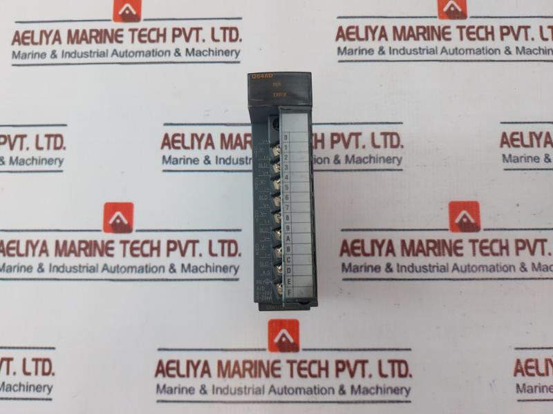 Mitsubishi Electric Q64Ad Plc Q Series 4 Channel Analog Input Module