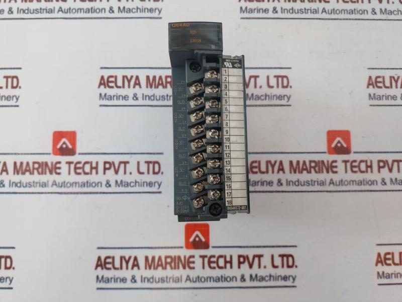 Mitsubishi Electric Q64Ad Plc Q Series 4 Channel Analog Input Module