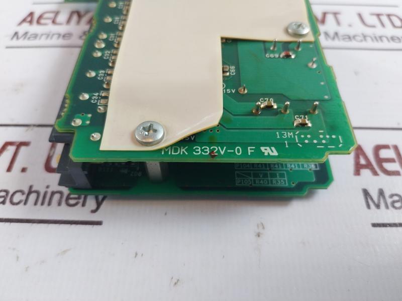 Mitsubishi Electric Q68Adi-b Analog-digital Converter Pcb Module Mdk 332V-0F