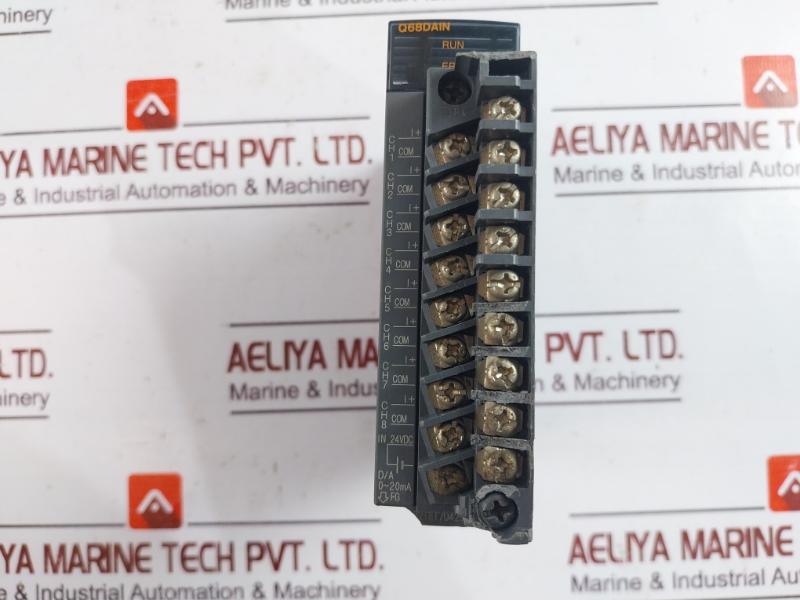 Mitsubishi Electric Q68Dain Melsec-q Digital/Analog Converter Module 0-20Ma