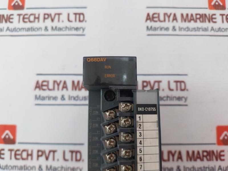 Mitsubishi Electric Q68Dav Digital-analog Converter Module