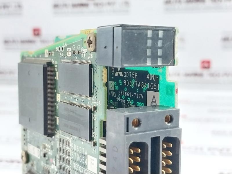 Mitsubishi Electric Qd75P4-b Printed Circuit Board Card, E46669-717V