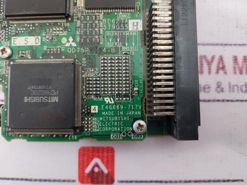 Mitsubishi Electric Qd75Pd124-b Printed Circuit Board E46669-717V Bd627A