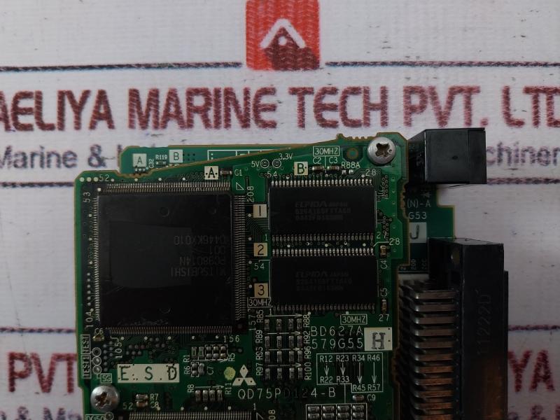 Mitsubishi Electric Qd75Pd124-b Printed Circuit Board E46669-717V Bd627A