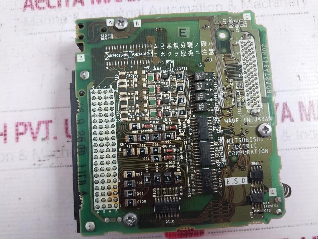Mitsubishi Electric Qd75p4-b Melsec-q Series Plc Pcb E46669-717v