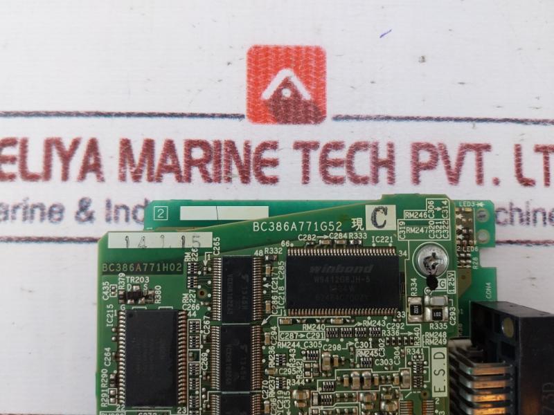Mitsubishi Electric Qd77Ms Printed Circuit Board Bc386A771G52