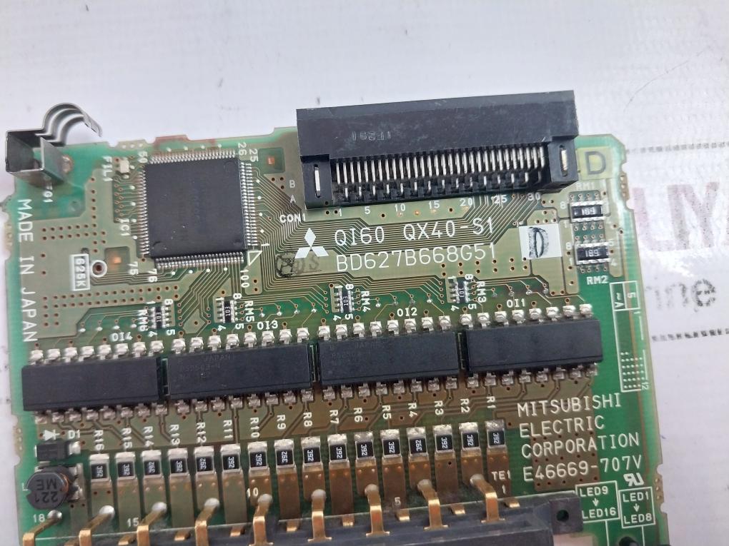 Mitsubishi Electric Qi60 Interrupt Module Bd627B668G51 Qx40-s1 E46669-707V