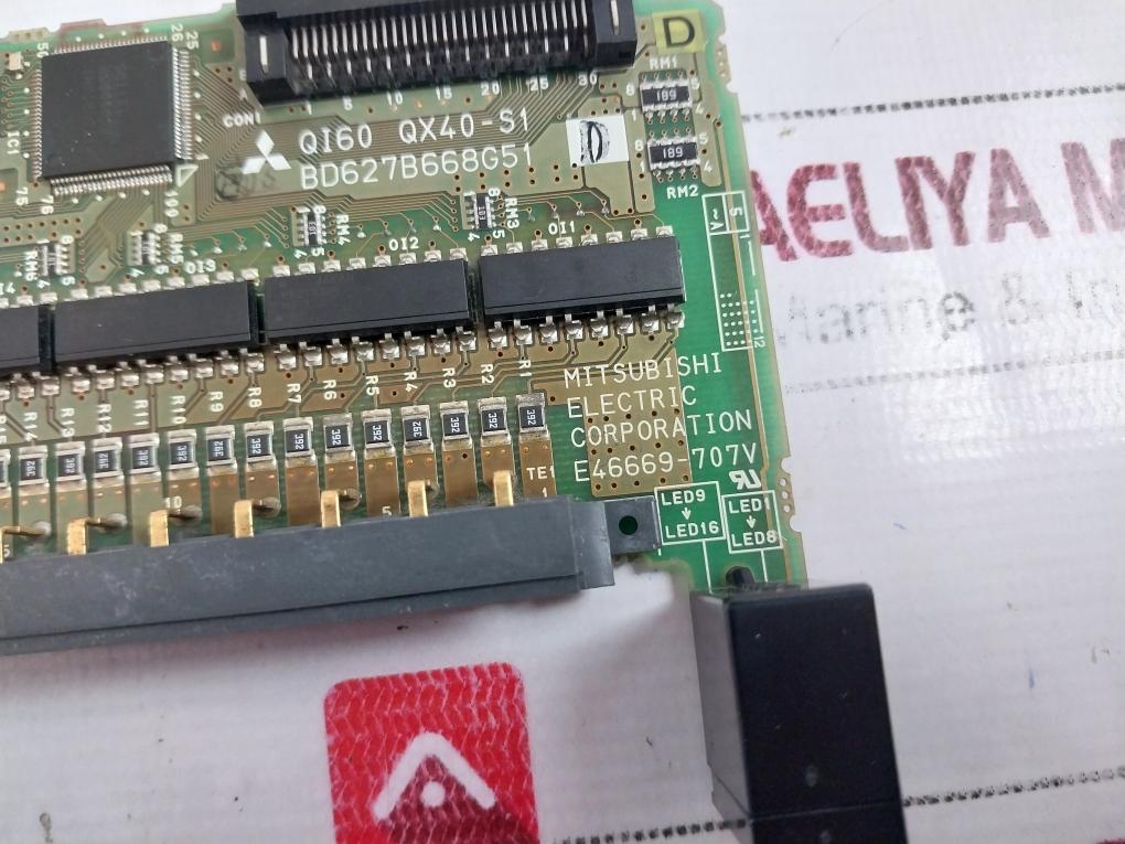 Mitsubishi Electric Qi60 Interrupt Module Bd627B668G51 Qx40-s1 E46669-707V
