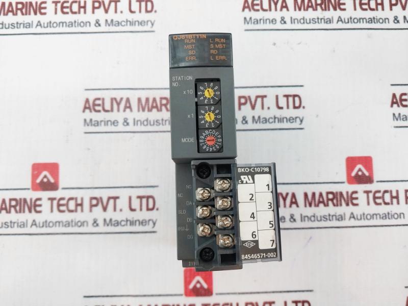 Mitsubishi Electric Qj61Bt11N Cc-link Master Unit 5 Vdc 0.46A 84546571-002