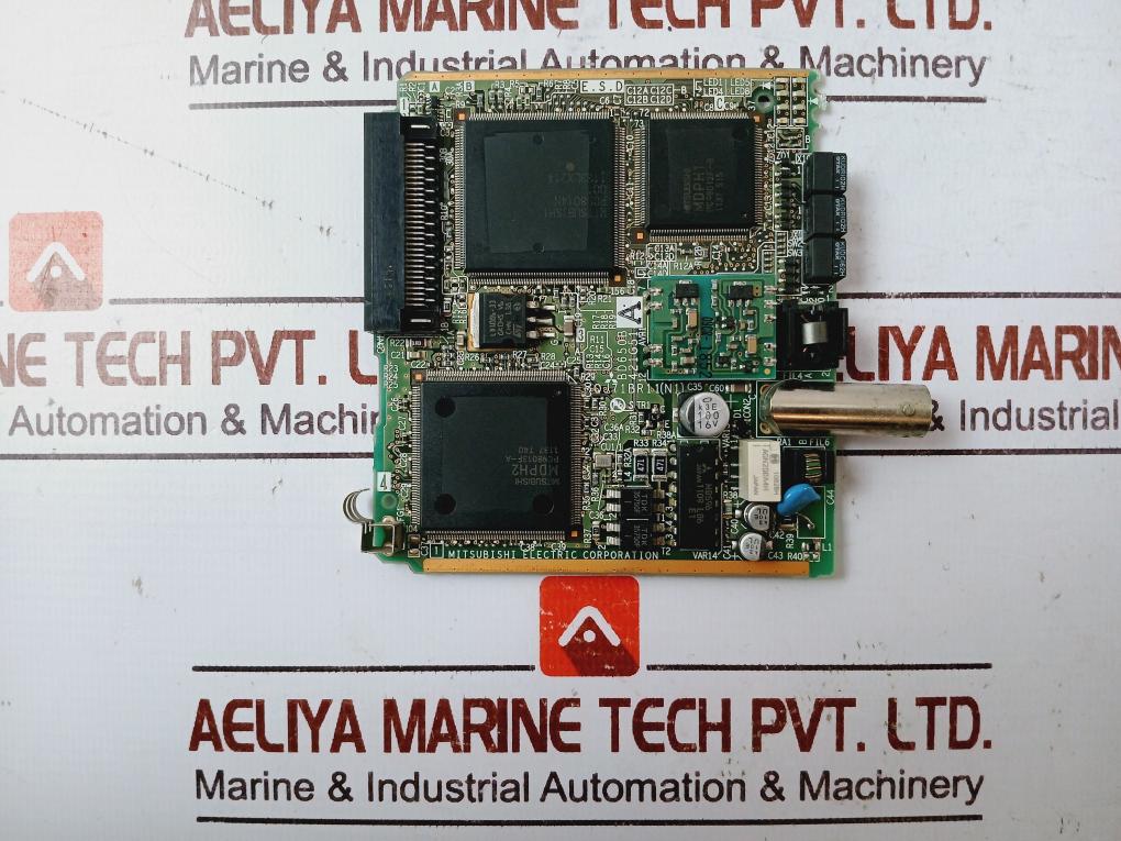 Mitsubishi Electric Qj71Br11 (N1) Pcb For Plc Q-series Melsecnet 10/H Master/Slave Unit