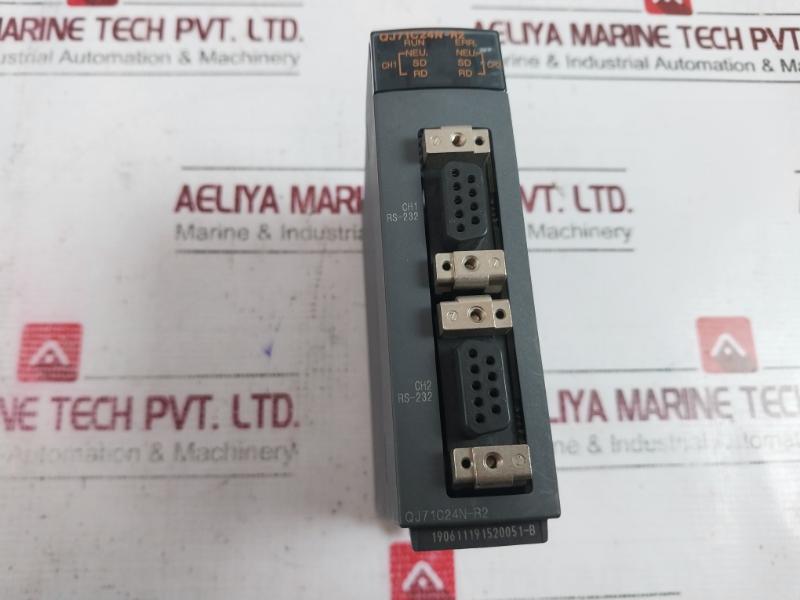 Mitsubishi Electric Qj71C24N-r2 Communication Module 5Vdc 0.26A