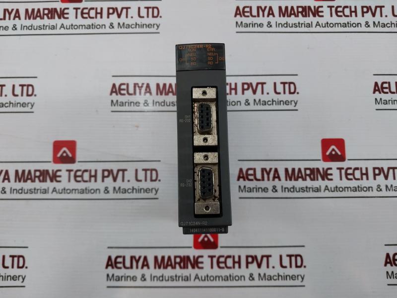 Mitsubishi Electric Qj71C24N-r2 Plc Melsec-q Series Serial Communication Module