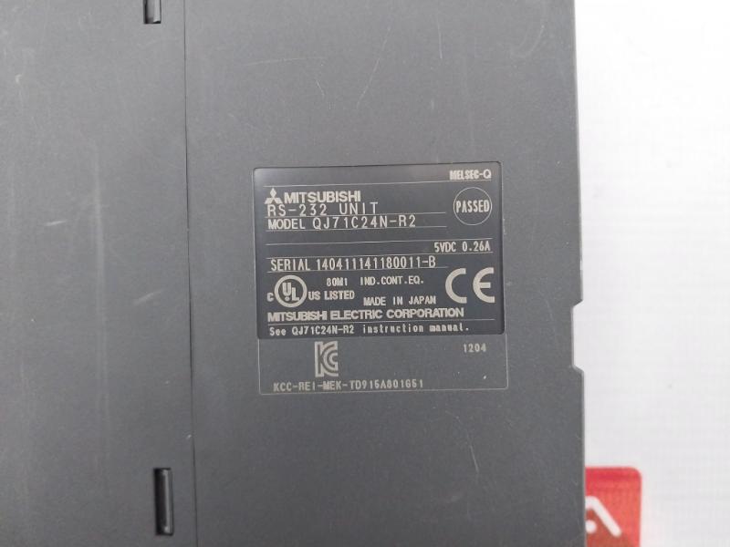 Mitsubishi Electric Qj71C24N-r2 Plc Melsec-q Series Serial Communication Module
