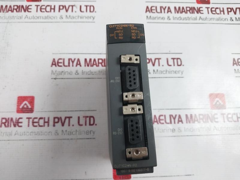 Mitsubishi Electric Qj71C24N-r2 Plc Q Series Serial Communication Module